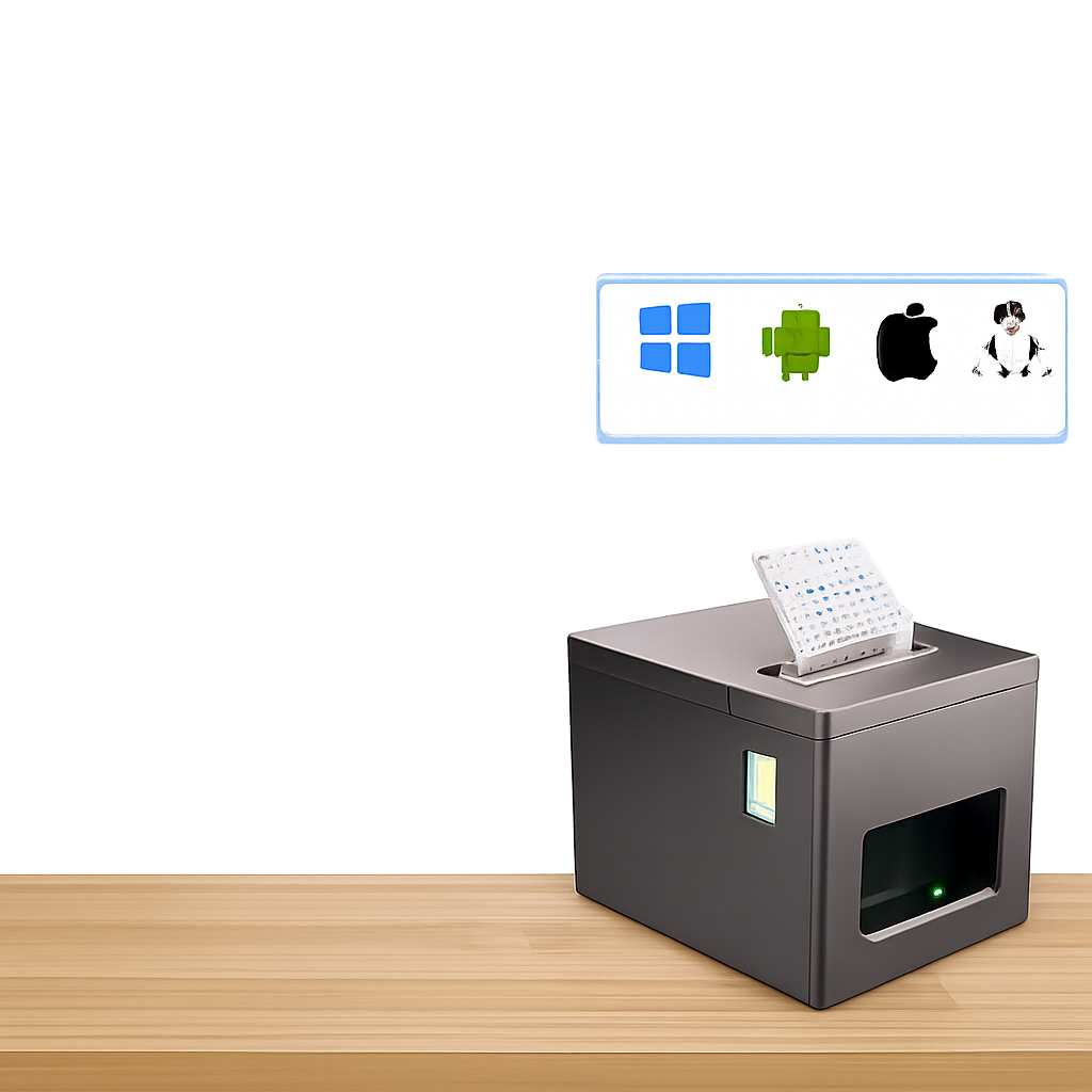 Bluetooth Thermal Receipt Printer with Auto Cutter