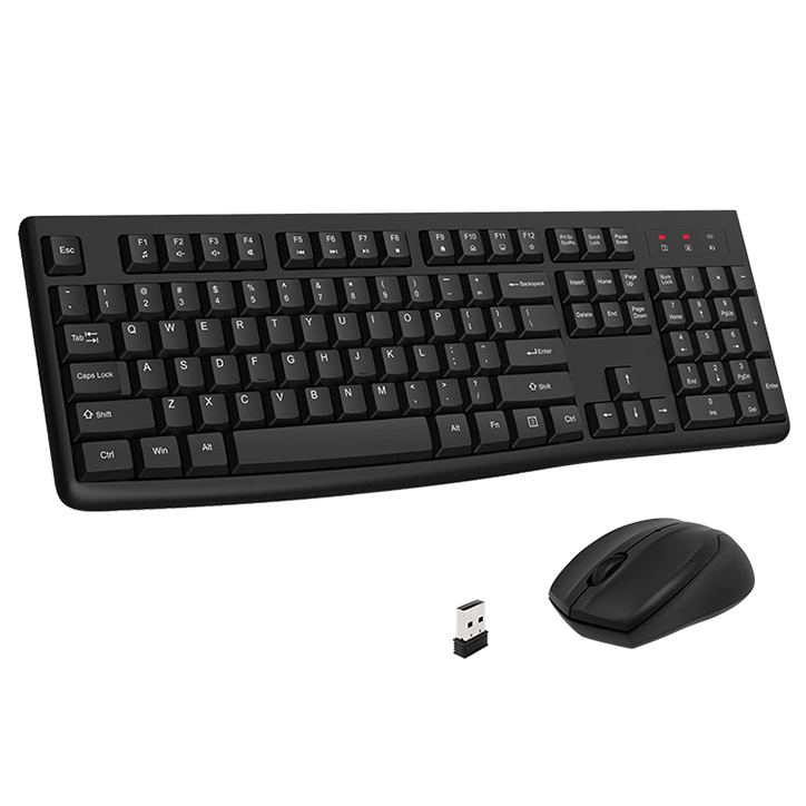 Premium Wireless Combo Keyboard & Mouse