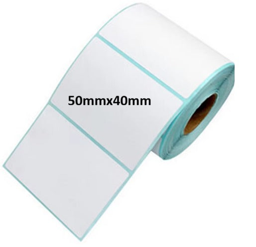 50*40mm Barcode Label Stickers