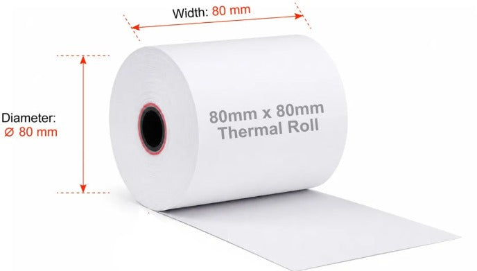 Thermal Receipt Roll 80x80mm